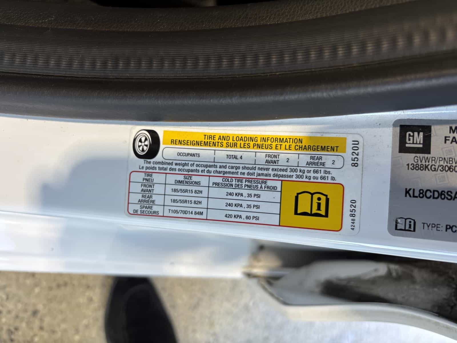 Image 9 Chevrolet Spark 1LT 2020