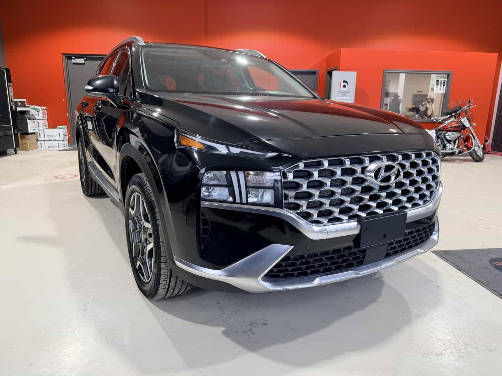 Image 11 Hyundai Santa Fe Luxury *HEV *AWD *TOIT PANO *CUIR *CARPLAY *BLUETOOTH 2021