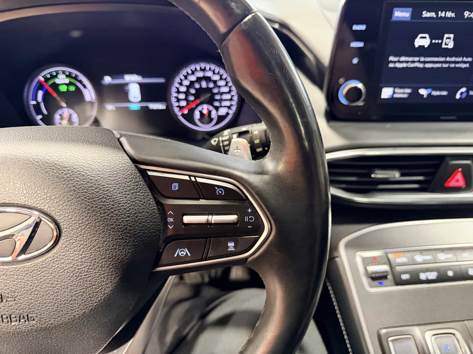 Image 21 Hyundai Santa Fe Luxury *HEV *AWD *TOIT PANO *CUIR *CARPLAY *BLUETOOTH 2021