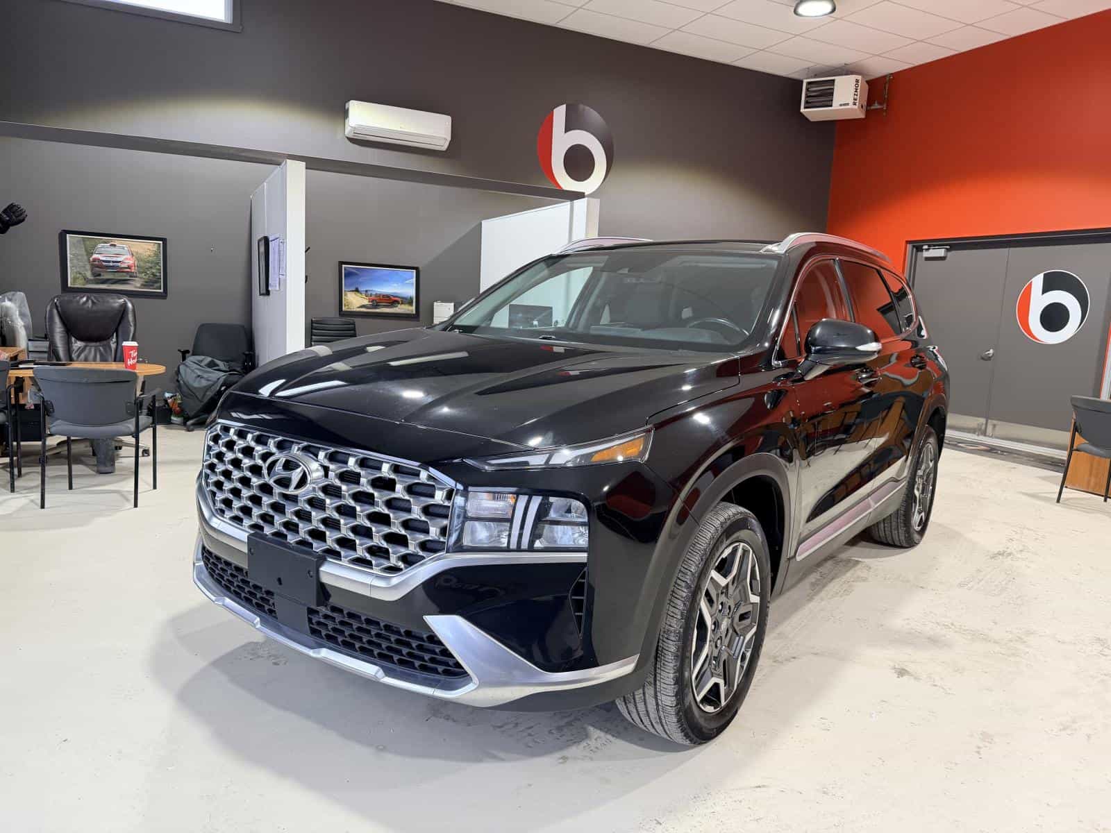 Image 1 Hyundai Santa Fe Luxury *HEV *AWD *TOIT PANO *CUIR *CARPLAY *BLUETOOTH 2021