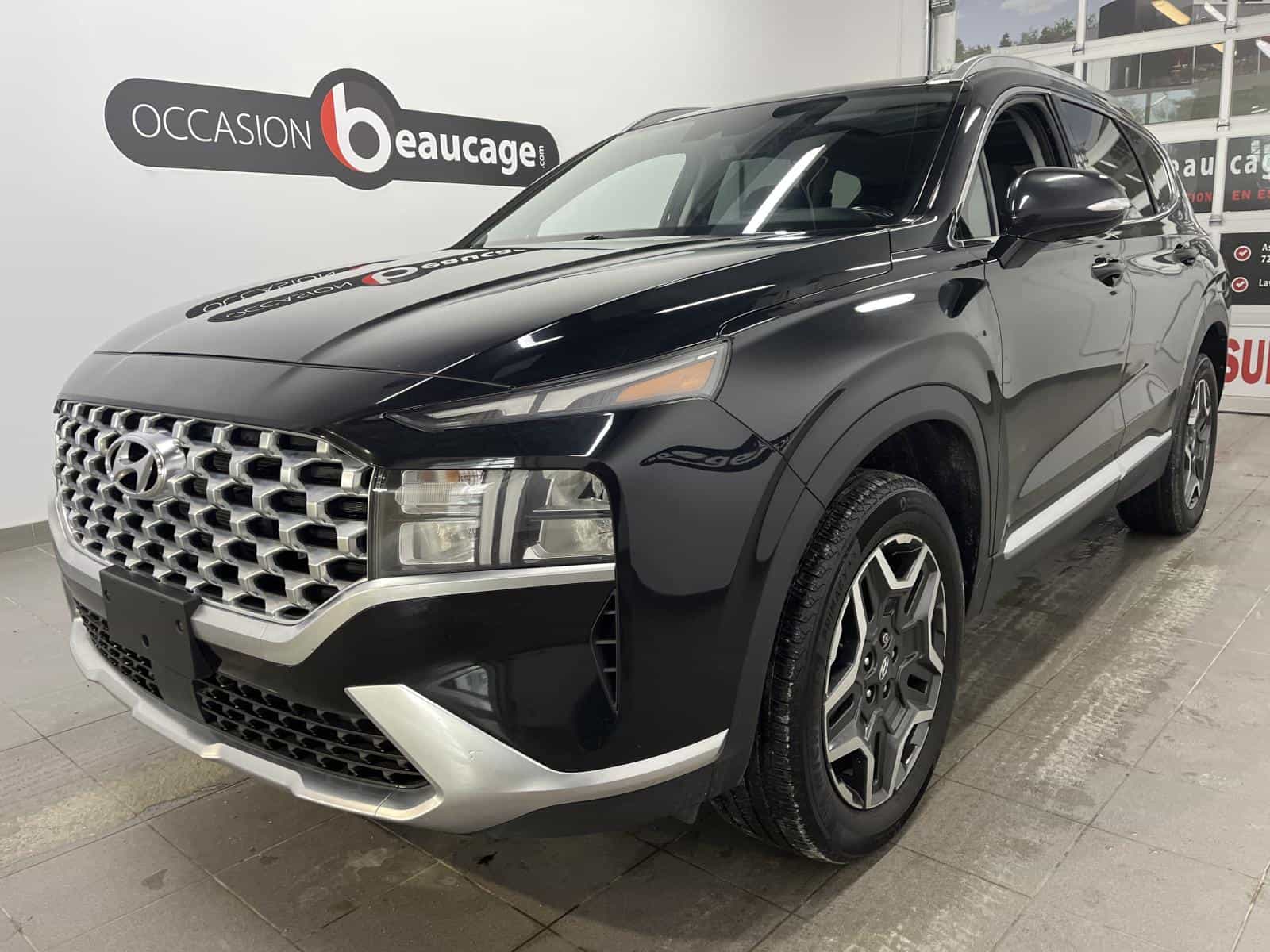 2021 Hyundai Santa Fe Luxury *HEV *AWD *TOIT PANO *CUIR *CARPLAY *BLUETOOTH - Image 1