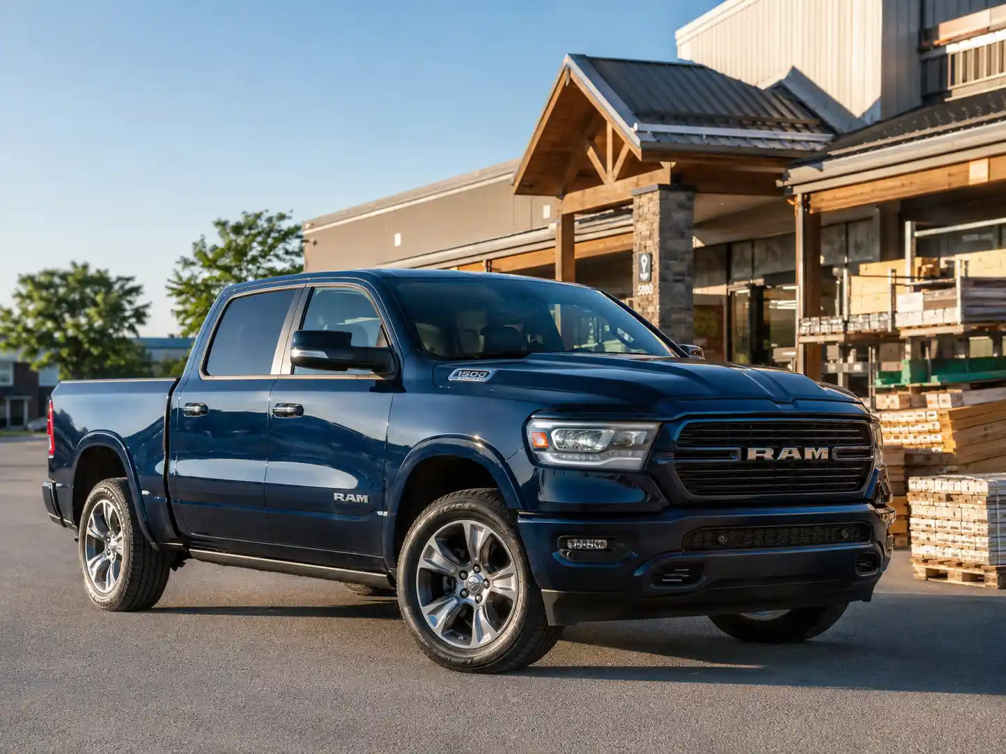 Ram 1500 d'occasion, pick-up pleine grandeur confortable