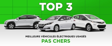 Meilleur véhicule électrique usagé pas cher – Notre Top 3