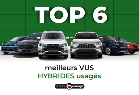 Voici le Top 6 des meilleurs VUS hybrides usagés