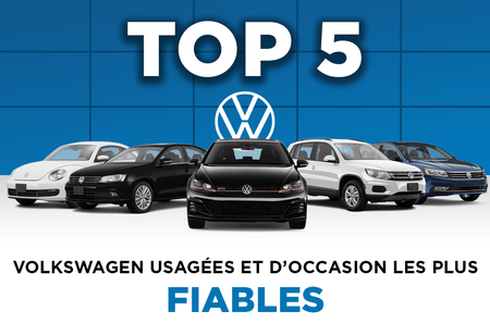Top 5 Volkswagen d'occasion les plus fiables